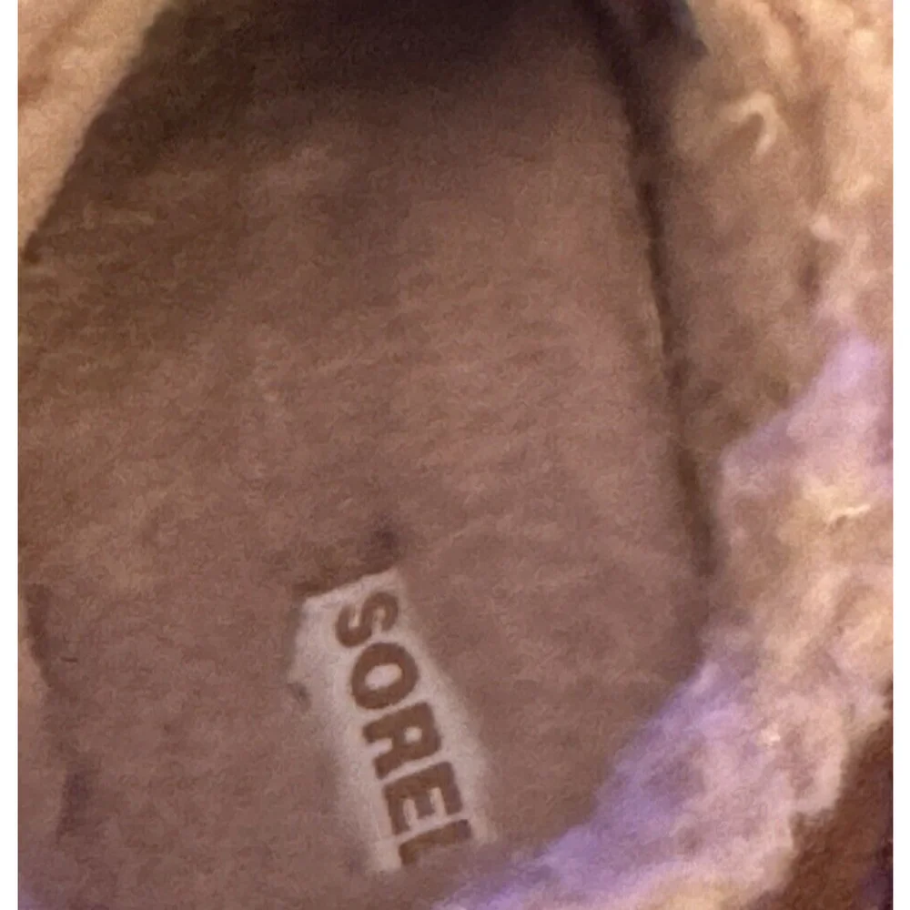 Sorel Slippers Girls Size 3 Brown‎ Suede Falcon Ridge Slip On